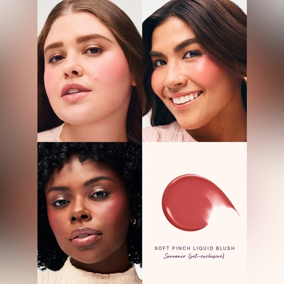 NWT Rare Beauty Limited Edition Rare Soft Pinch Liquid Blush Duo - Picture 6 of 12